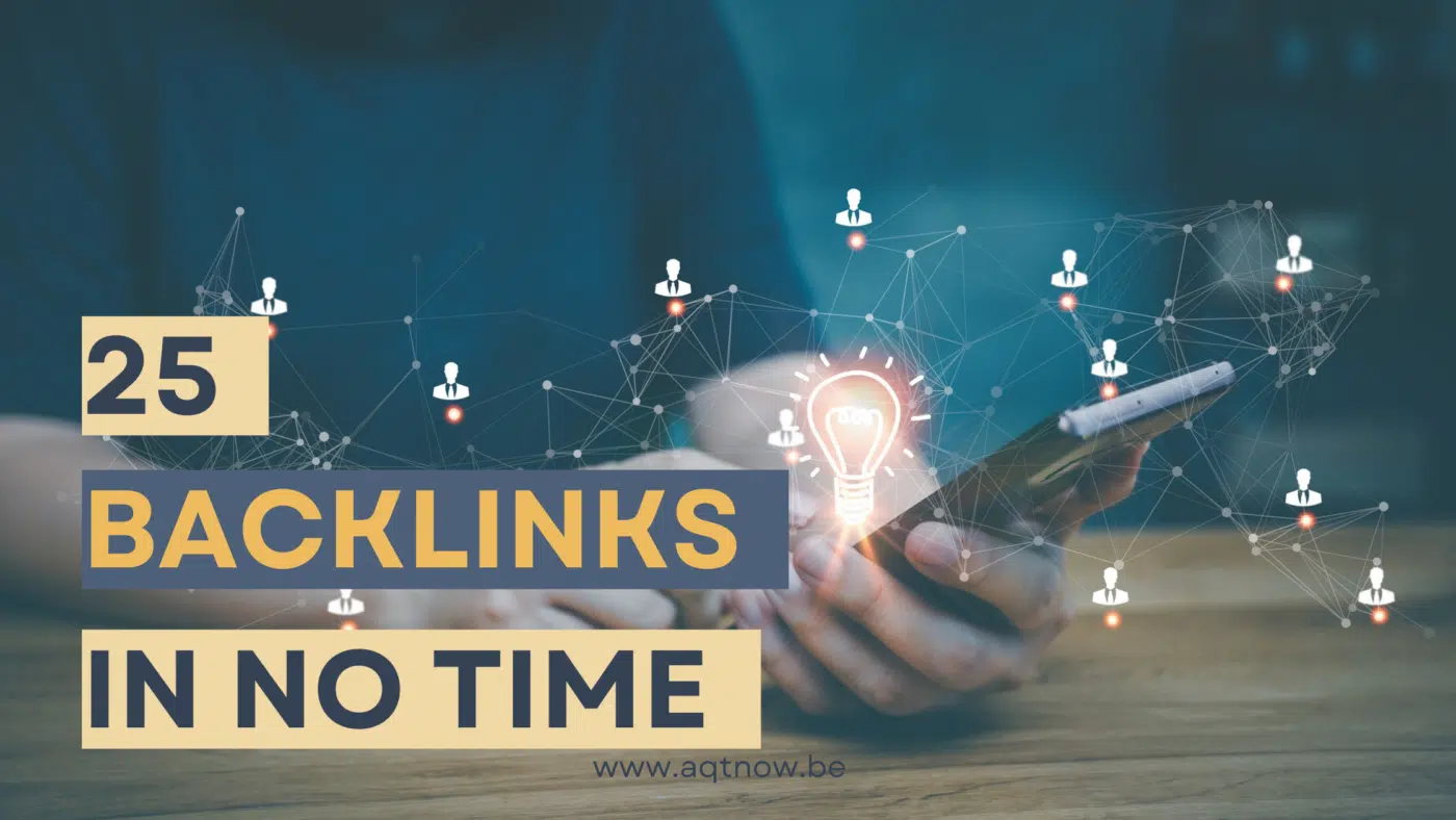 25 Backlinks for more webshop trafic