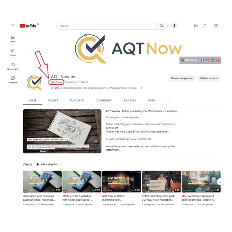Backlink via Youtube